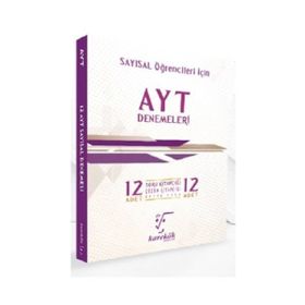 AYT Denemeleri 12 Adet Çözümlü Deneme Seti Sayısal Karekök Yayınları