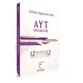 AYT Denemeleri 12 Adet Çözümlü Deneme Seti Sayısal Karekök Yayınları