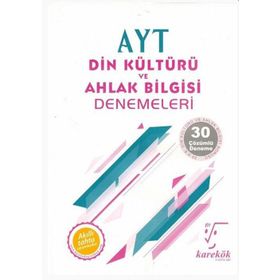 AYT Din Kültürü ve Ahlak Bilgisi Denemeleri - Kolektif