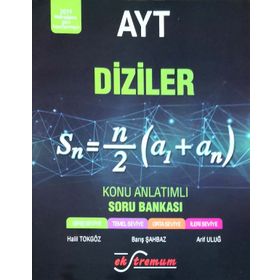 AYT Diziler Konu Anlatımlı Soru Bankası Halil Tokgöz Ekstremum Yayınları