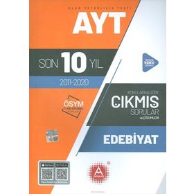 Ayt Edebiyat (10 Yıl Soru Ve Çözümleri) - A Yayınları