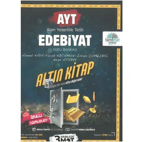 AYT Edebiyat Altın Kitap Tamamı Video Çözümlü Soru Bankası Kollektif Tammat Yayınları