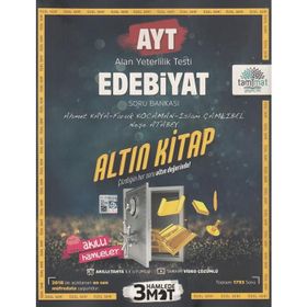 AYT Edebiyat Altın Kitap Tamamı Video Çözümlü Soru Bankası Kollektif Tammat Yayınları