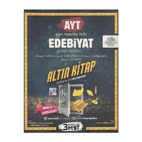 AYT Edebiyat Altın Kitap Tamamı Video Çözümlü Soru Bankası Kollektif Tammat Yayınları