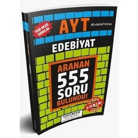 AYT Edebiyat Aranan 555 Soru-Sistematik Yayınları