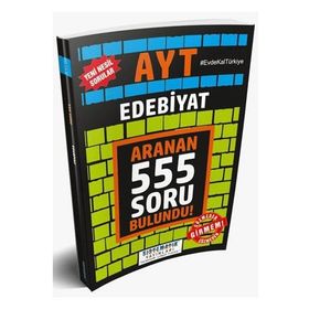 AYT Edebiyat Aranan 555 Soru-Sistematik Yayınları