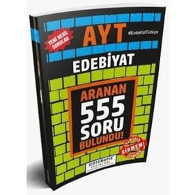AYT Edebiyat Aranan 555 Soru-Sistematik Yayınları