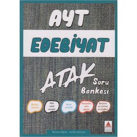 AYT Edebiyat Atak Soru Bankası Delta Kültür Yayınları