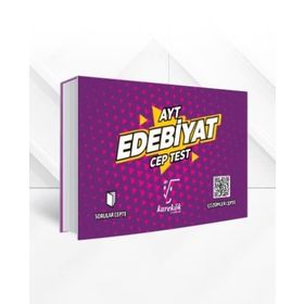 Ayt Edebiyat Cep Test Karekök Yayınları