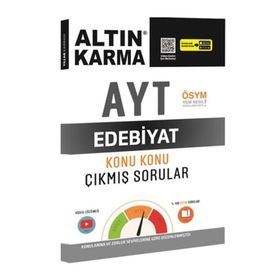 Ayt Edebiyat Konu Konu Çıkmış Sorular Altın Karma Yayınları