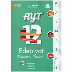 AYT Edebiyat Palmetre 12 Deneme Palme Yayınları