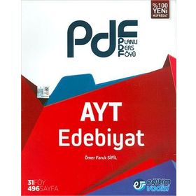 AYT Edebiyat PDF Eğitim Vadisi Yayınları