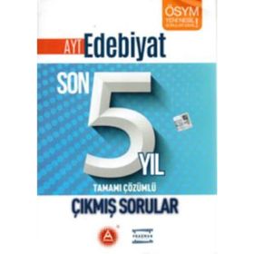 AYT Edebiyat Son 5 Yıl Çıkmış Sorular A Yayınları