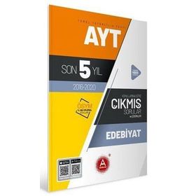 AYT Edebiyat Son 5 Yıl Çıkmış Sorular A Yayınları