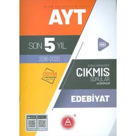 AYT Edebiyat Son 5 Yıl Çıkmış Sorular A Yayınları