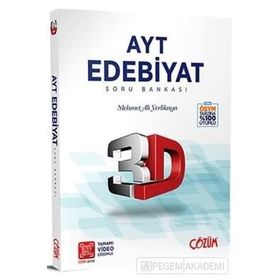 AYT Edebiyat Soru Bankası-3D Yayınları