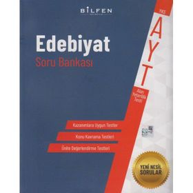 AYT Edebiyat Soru Bankası - Bilfen Yayınları