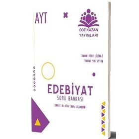 AYT Edebiyat Soru Bankası / Çöz Kazan Yayınları