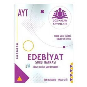 AYT Edebiyat Soru Bankası / Çöz Kazan Yayınları
