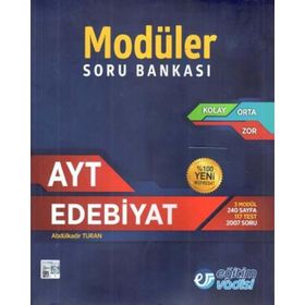 AYT Edebiyat Soru Bankası - Eğitim Vadisi Yayınları