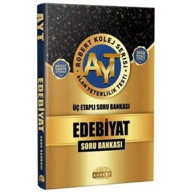 AYT Edebiyat Üç Etaplı Soru Bankası Robert Yayınları