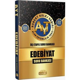 AYT Edebiyat Üç Etaplı Soru Bankası Robert Yayınları