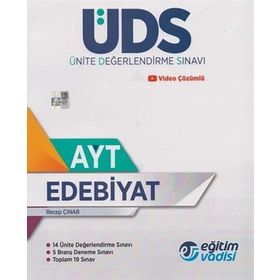 AYT Edebiyat Ünite Değerlendirme Sınavı Eğitim Vadisi Yayınları