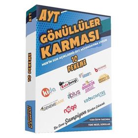 Ayt En Çok Satan 10 Farklı Deneme Gönüllüler Karması