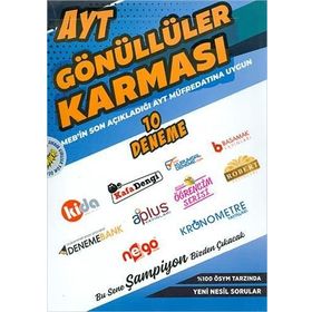 Ayt En Çok Satan 10 Farklı Deneme Gönüllüler Karması