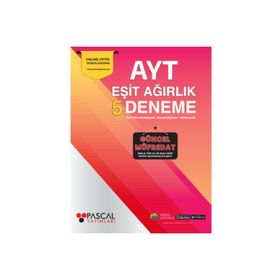 AYT Eşit Ağırlık 5 li Denemeleri-Pascal Yayınları
