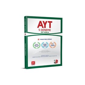 AYT Eşit Ağırlık 5'li Deneme - 3D Yayınları