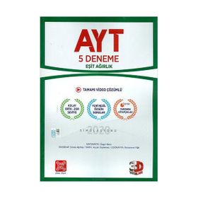 AYT Eşit Ağırlık 5'li Deneme - 3D Yayınları