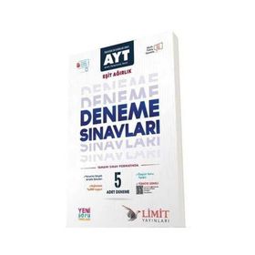 Ayt Eşit Ağırlık 5'li Deneme - Limit Yayınları