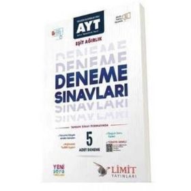 Ayt Eşit Ağırlık 5'li Deneme - Limit Yayınları