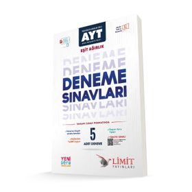 Ayt Eşit Ağırlık 5'li Deneme - Limit Yayınları