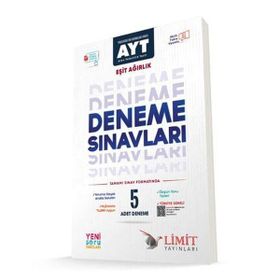 Ayt Eşit Ağırlık 5'li Deneme - Limit Yayınları
