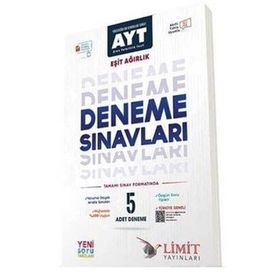 Ayt Eşit Ağırlık 5'li Deneme - Limit Yayınları