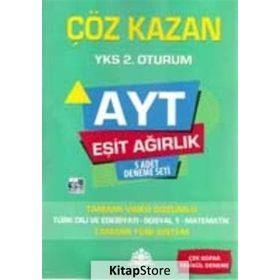 AYT Eşit Ağırlık 5'li Deneme Sınavı Çöz Kazan Yayınları