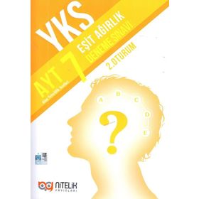 AYT Eşit Ağırlık 7 Deneme Sınavı Nitelik Yayınları
