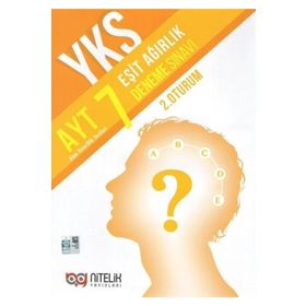 AYT Eşit Ağırlık 7 Deneme Sınavı Nitelik Yayınları
