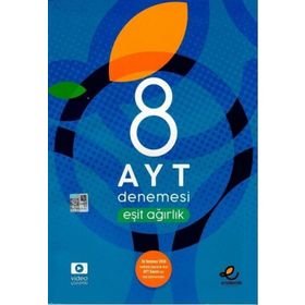 AYT Eşit Ağırlık 8 li Denemesi-Endemik Yayınları