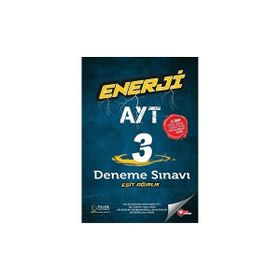 AYT Eşit Ağırlık Enerji 3 Deneme Sınavı Video Çözümlü - Palme Yayınları