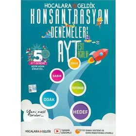 Ayt Eşit Ağırlık Konsantrasyon 5li Denemeleri Çözümlü Hocalara GEldik