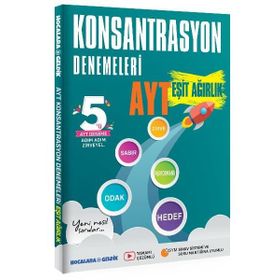 Ayt Eşit Ağırlık Konsantrasyon 5li Denemeleri Çözümlü Hocalara GEldik
