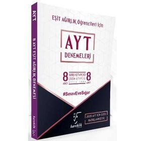 Ayt Eşit Ağırlık Özel 8'li Paket Deneme Karekök Yayınları