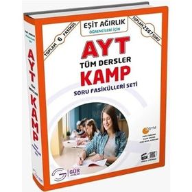 AYT Eşit Ağırlık Soru Fasikülleri Kamp Seti - Gür Yayınları