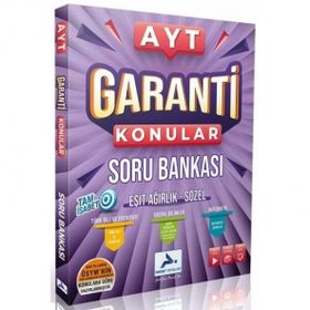 Ayt Eşit Ağırlık Sözel Garanti Konular Soru Bankası