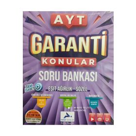 Ayt Eşit Ağırlık Sözel Garanti Konular Soru Bankası