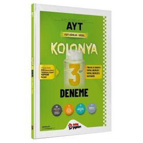 AYT Eşit Ağırlık Sözel Kolonya 3 Deneme-Metin Yayınları