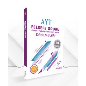 AYT Felsefe Grubu 30lu Denemeleri Karekök Yayınları
